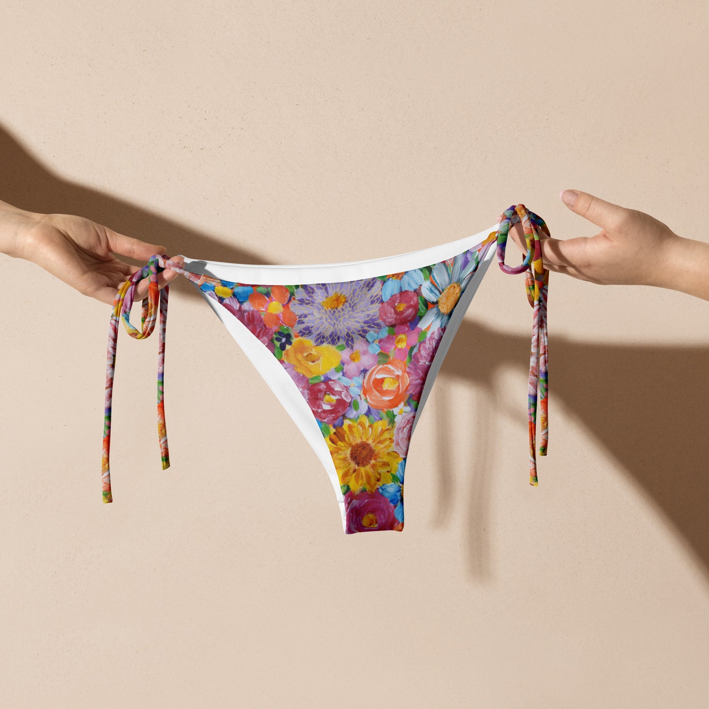 The ultimate Spring fling ❣️ recycled bikini bottom