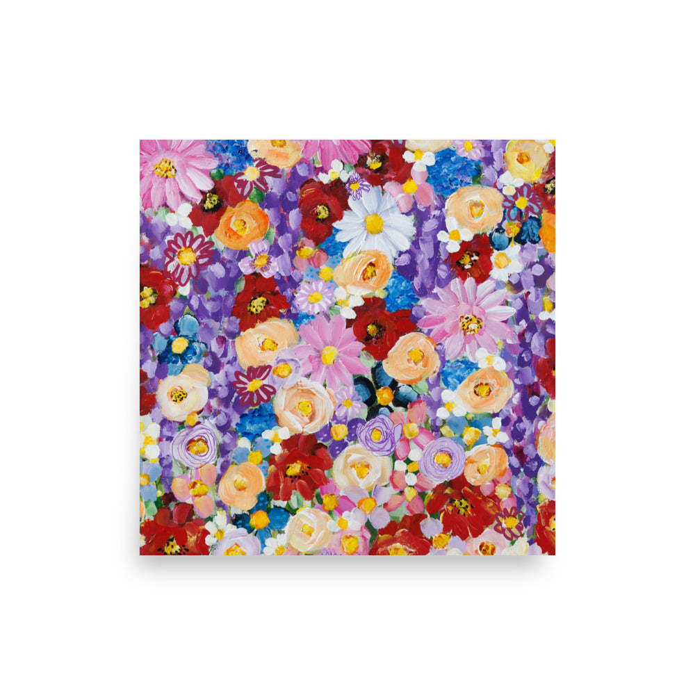 Floral Poster The Sweetheart