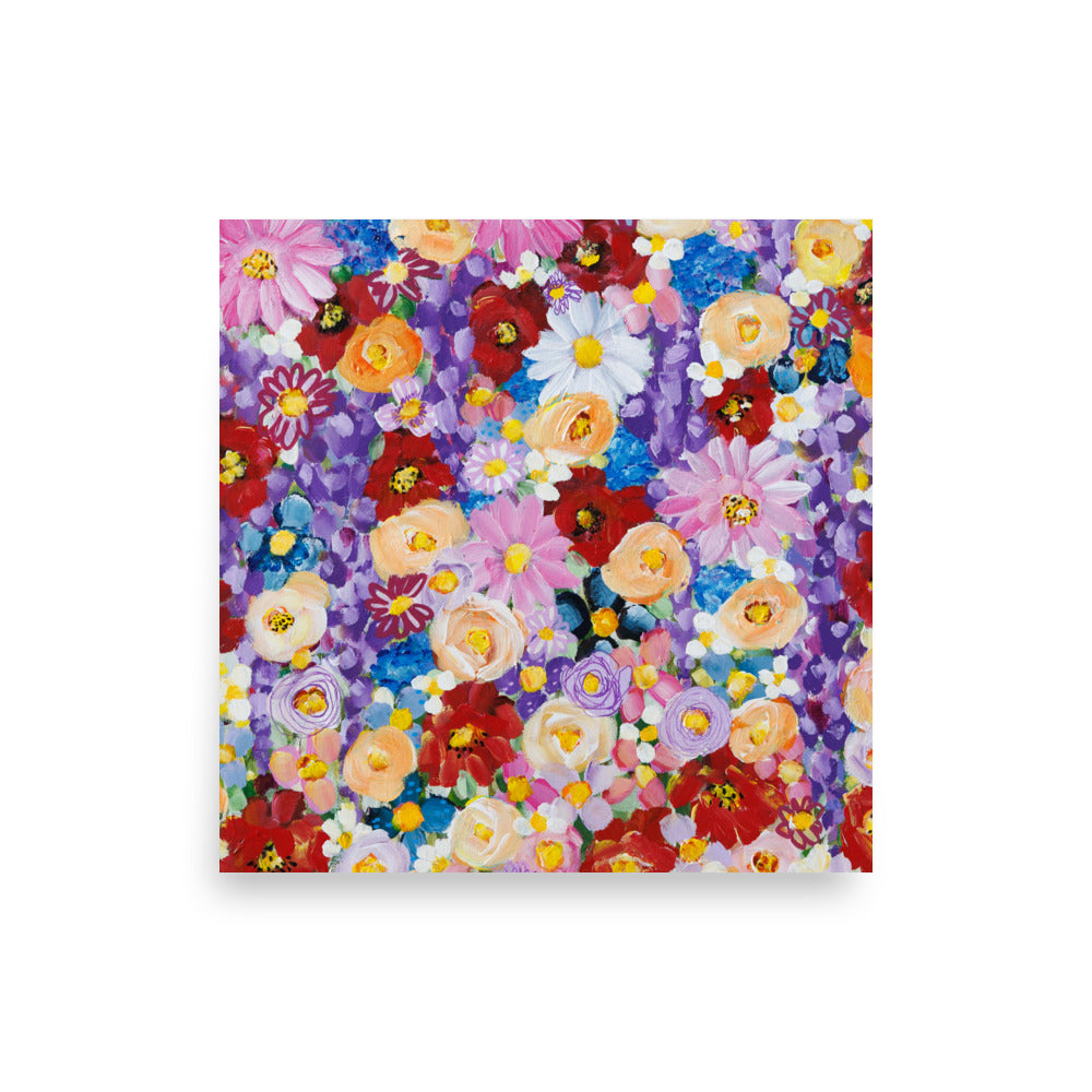 Floral Poster The Sweetheart