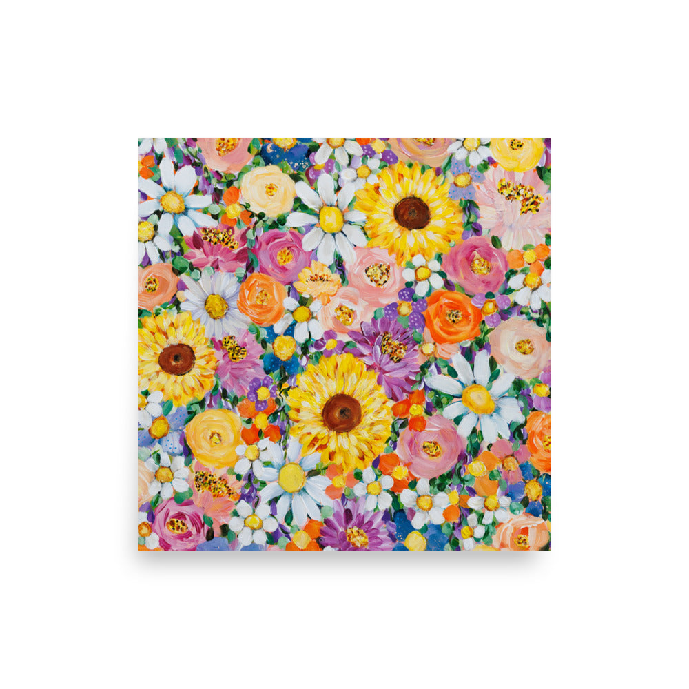 Floral Poster The abundant one