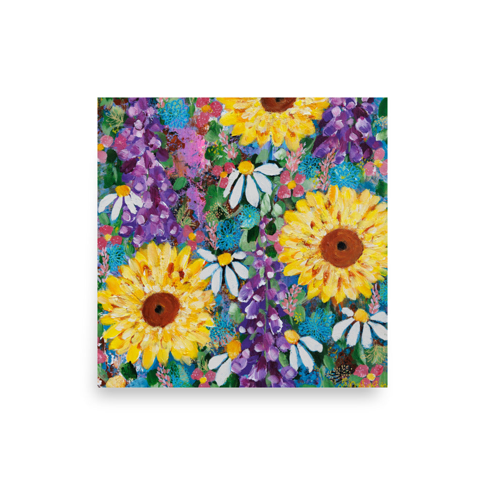 Floral Poster The bold one