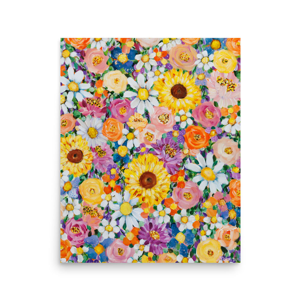 Floral Poster The abundant one