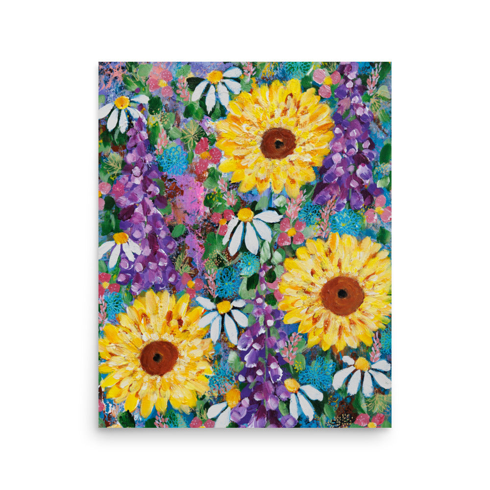 Floral Poster The bold one