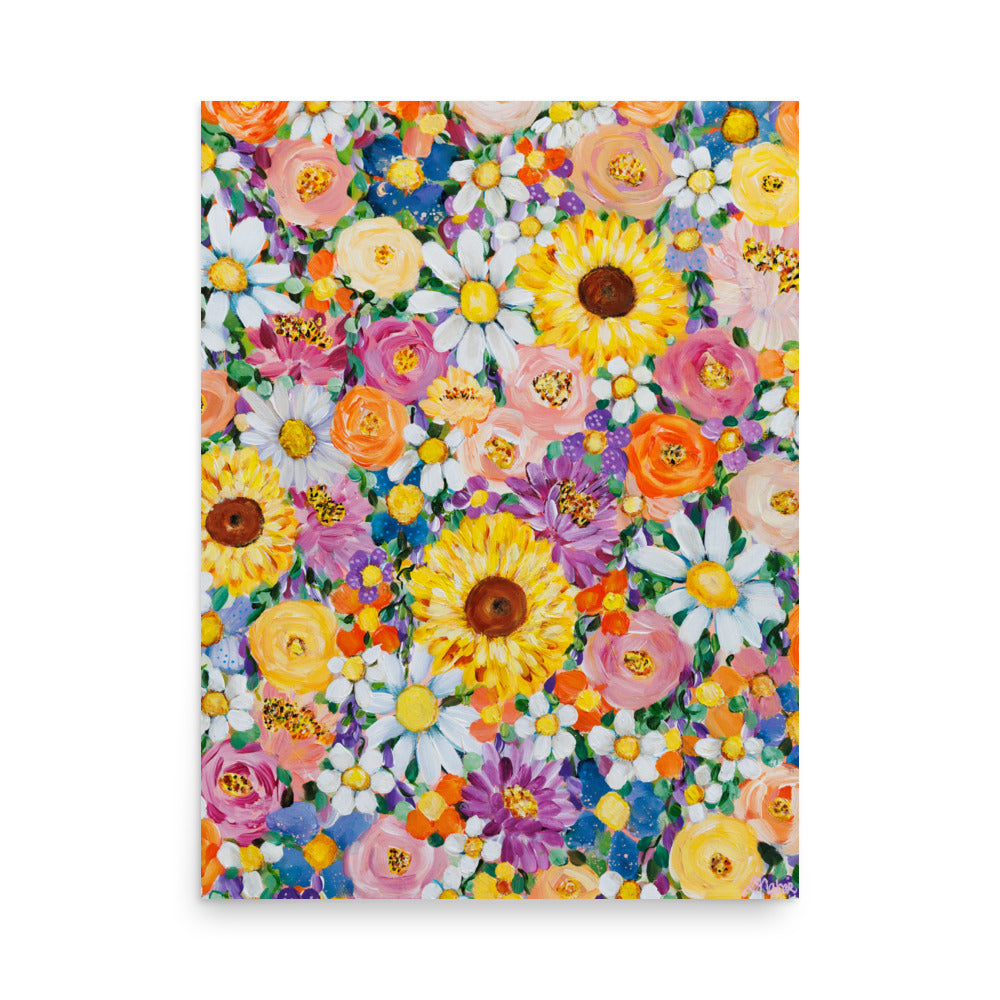 Floral Poster The abundant one
