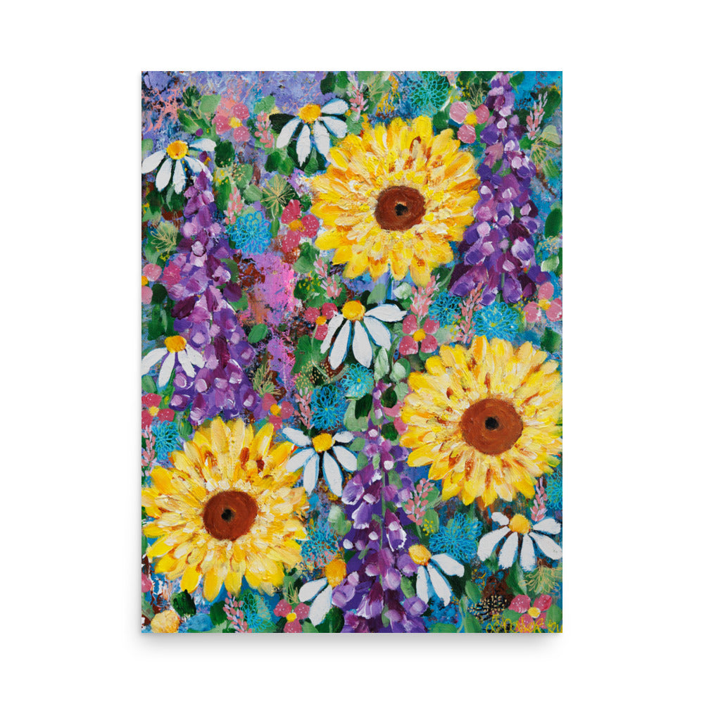 Floral Poster The bold one
