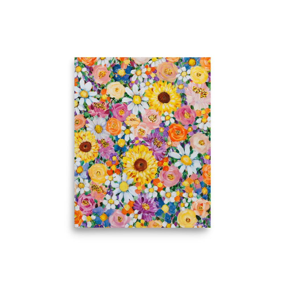 Floral Poster The abundant one