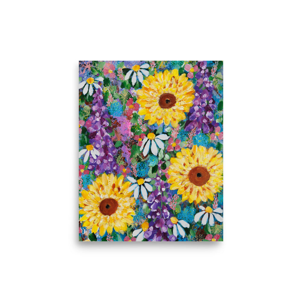 Floral Poster The bold one