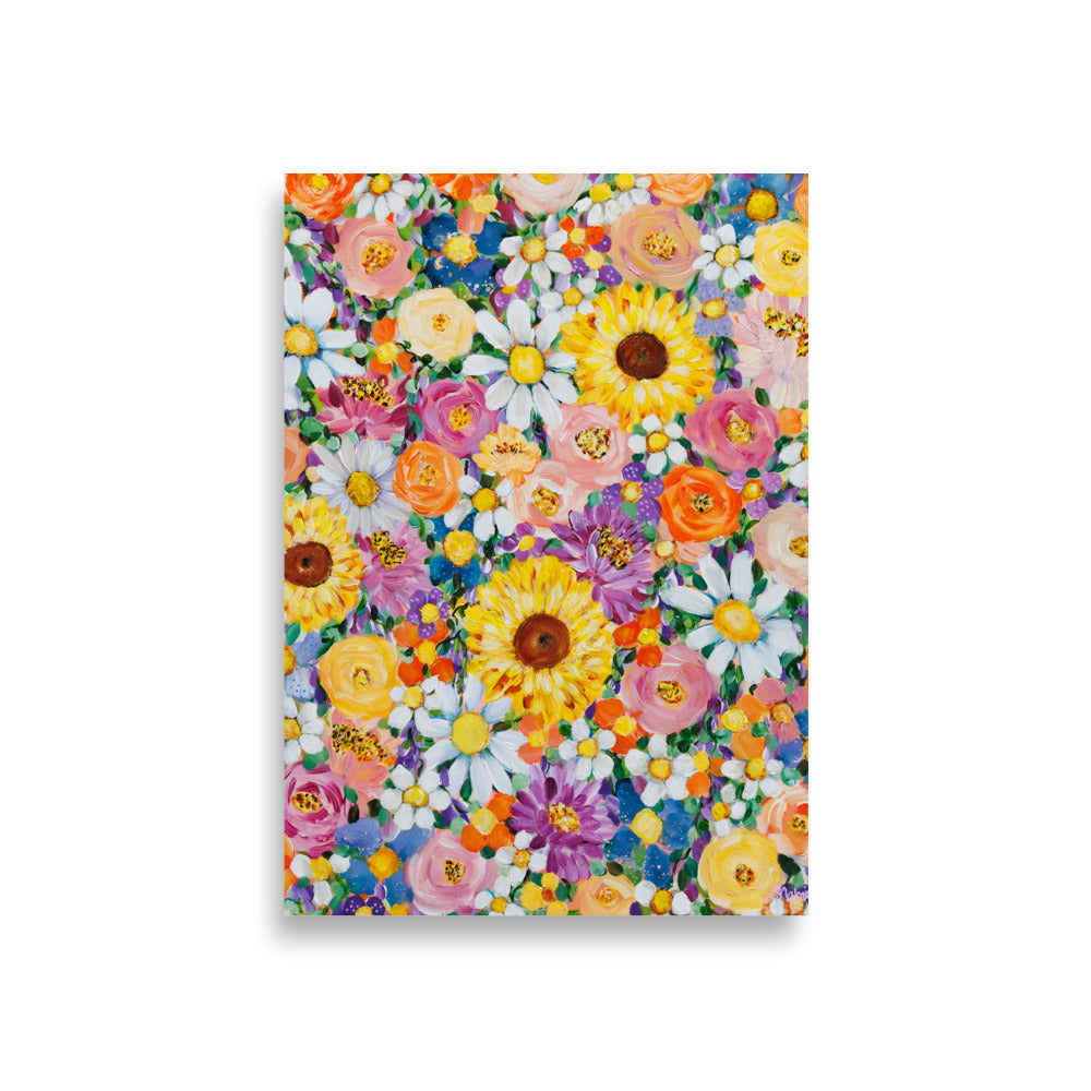Floral Poster The abundant one
