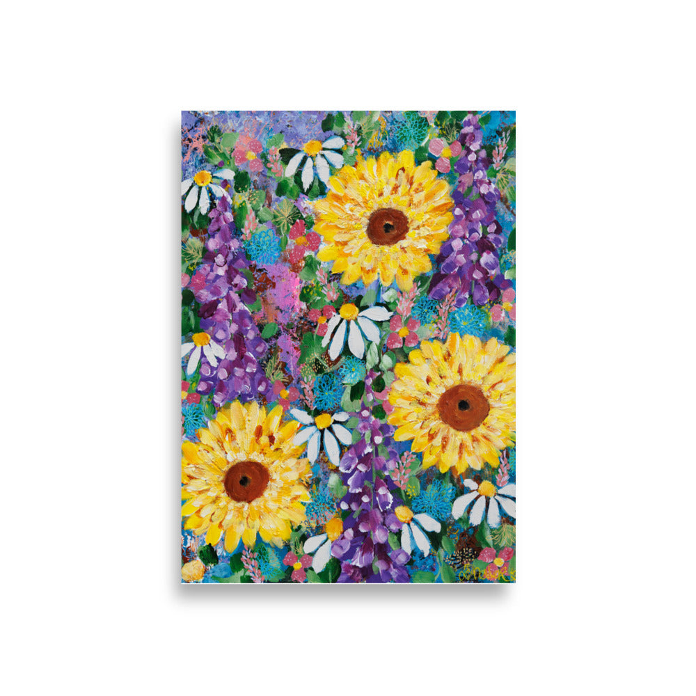 Floral Poster The bold one