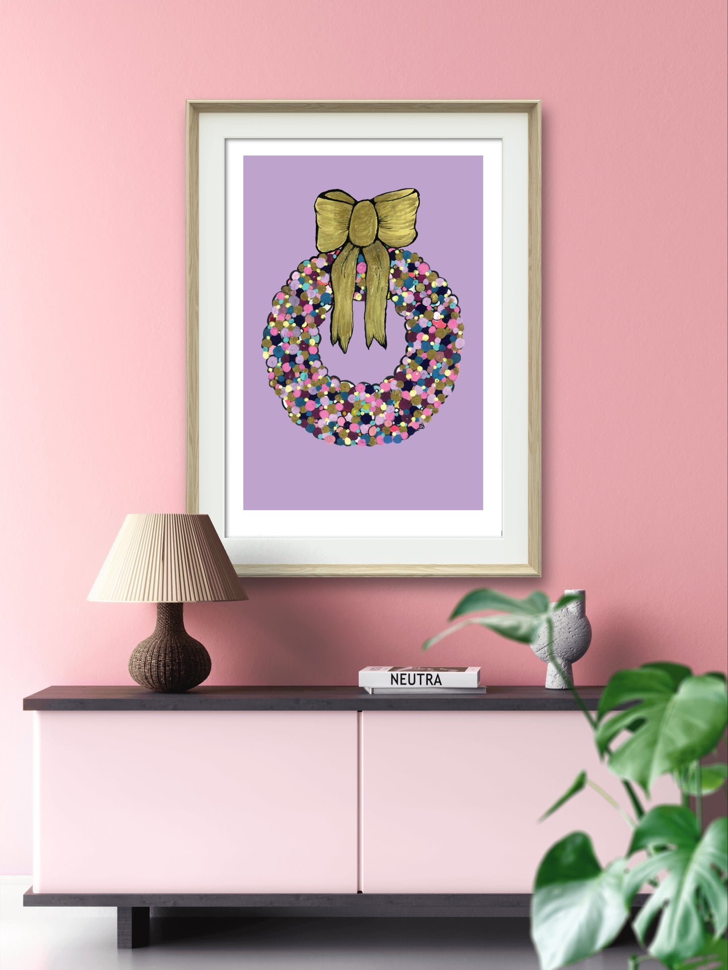 Bauble wreath