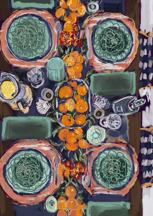 Emerald diner party