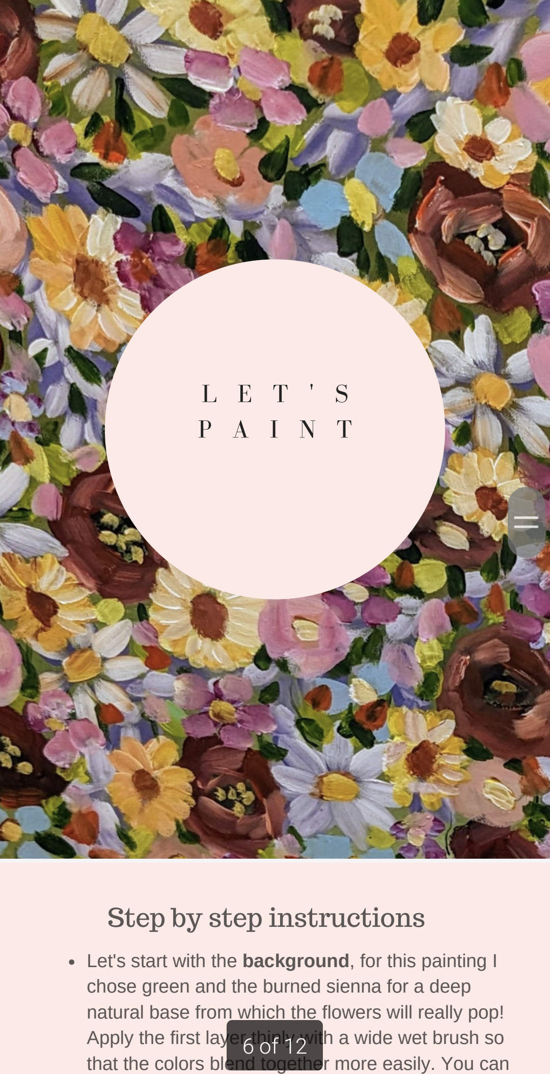 Paint your floral dreams e-book (english)